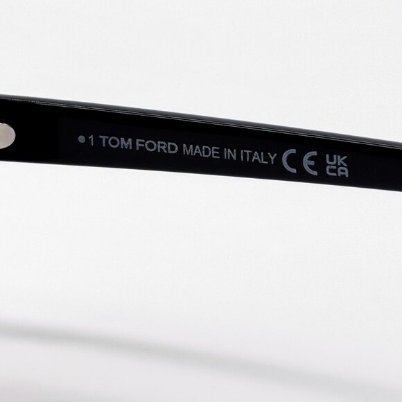 NEW TOM FORD DELPHINE-02 TF992 01B WOMEN SUNGLASSES  FT0992/S BLACK GREY BROWN - Picture 10 of 11